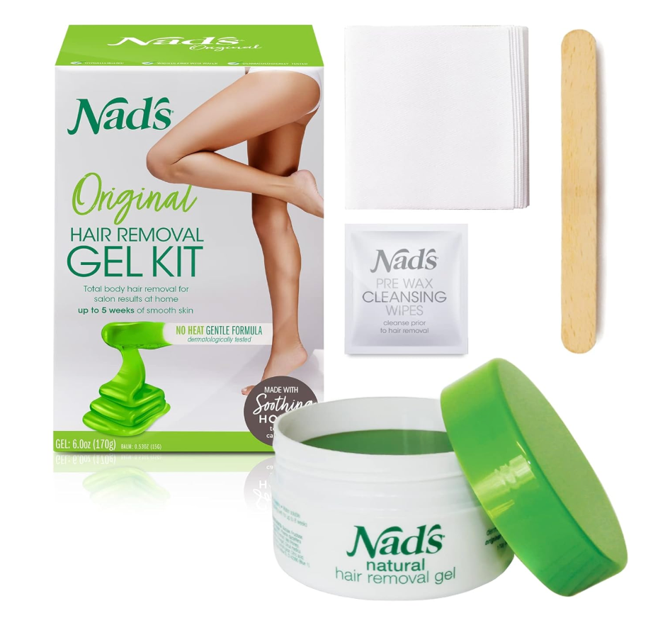 Nad’s Natural Hair Removal Gel Kit